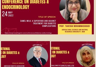 سخنرانی دکتر طاهره محمد آبادی در کنگره بین المللی دیابت: شیر شتر، یک غذای فراسودمند و درمان کمکی برای دیابت